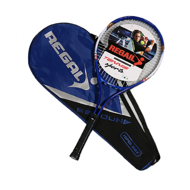 Hot selling low price famous brand design your own aluminum alloy tennis racket youth tennis racket