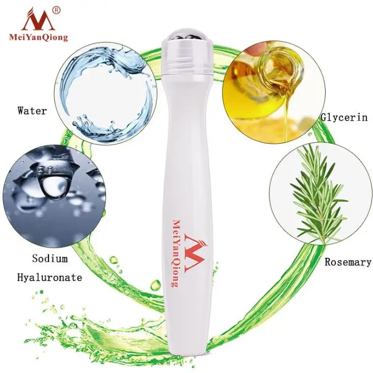 MeiYanQiong Hyaluronic Acid Eye Serum Anti Wrinkle Remove Dark Circles Eye Bags Anti-Puffiness Cream Firm Fade Fine Lines Care