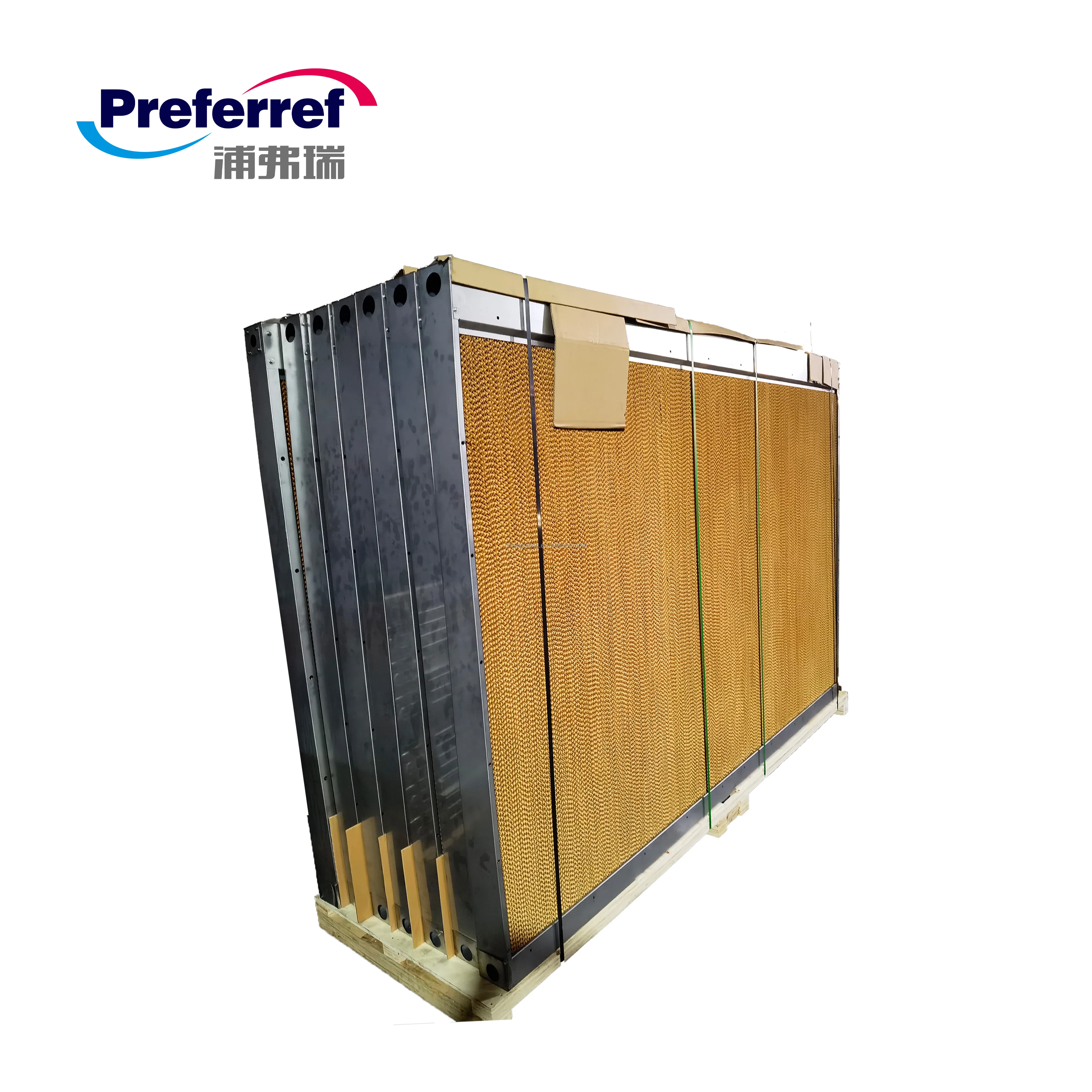 2024 Tube Fin adiabatic coolers 2MW adiabatic cooler with water walls