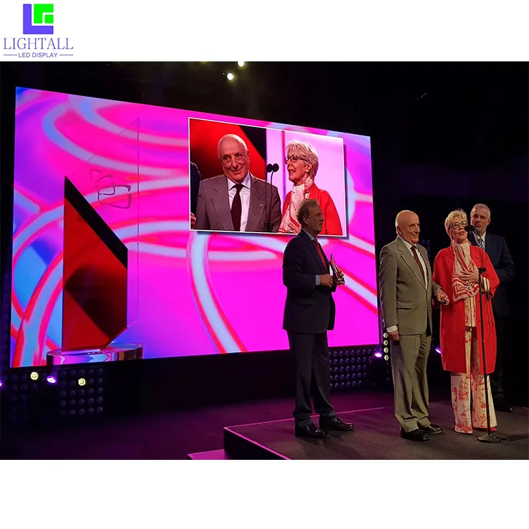 Turnkey LED Video Wall P2.6 P2.9 P3.9 LED Screen Rental Events Stage Background LED Display Panel LED Screen