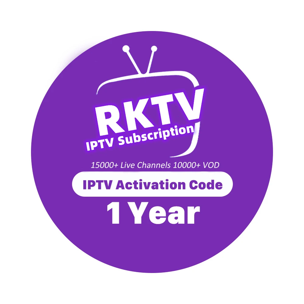RK High Quality QHD Arabic IPTV Subscription 12 months IPTV XXX Support m3u MAG STB with Free 24 hours Test IPTV Code