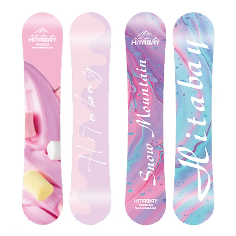 RU Warehouse Free Shipping All Mountain Adult Custom Snowboard Board Smooth Slope Training Snowboards Skis