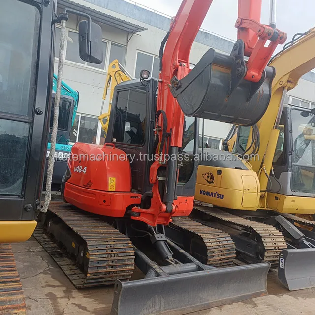 Affordable Used Kubota U48-4 Japan Used crawler excavators 4.8ton Kubota U48-4 Machine with Perfect quality in stock