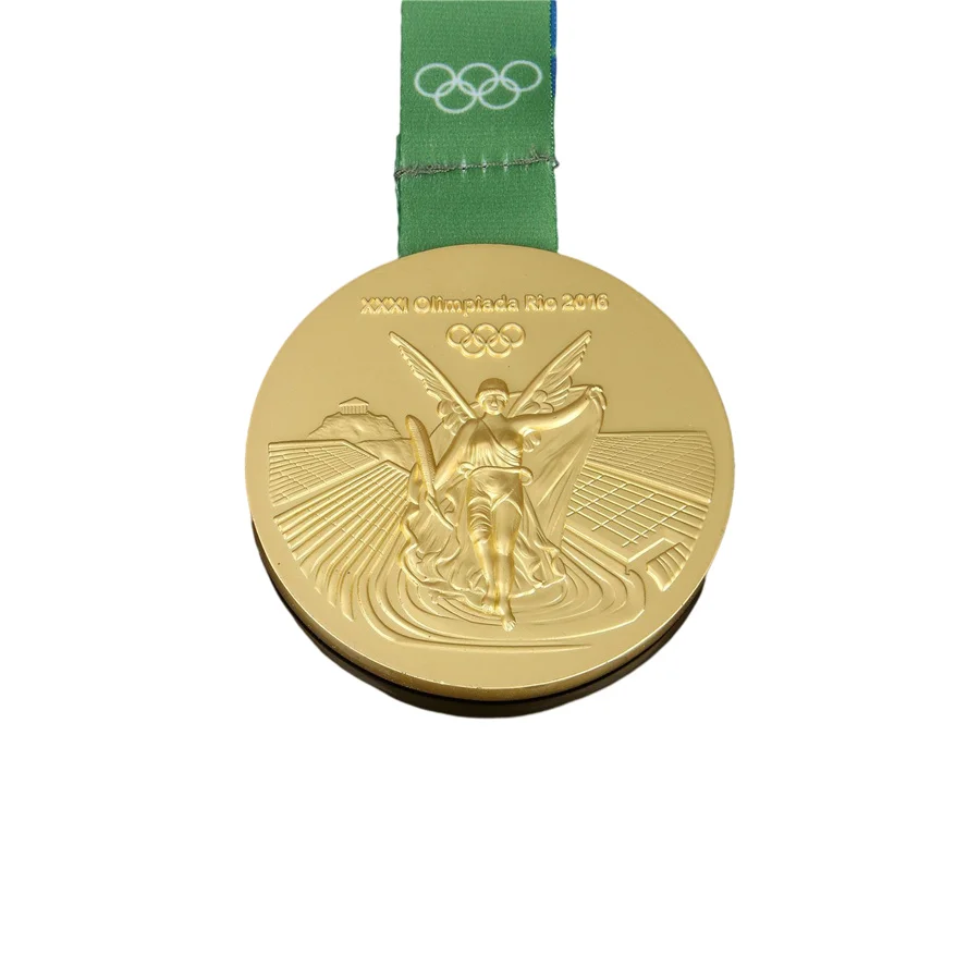 Custom Logo Metal 3D Medals Souvenir Gifts Gold Sports Meeting Running Champion With Ribbon 2020 Tokyo Medal