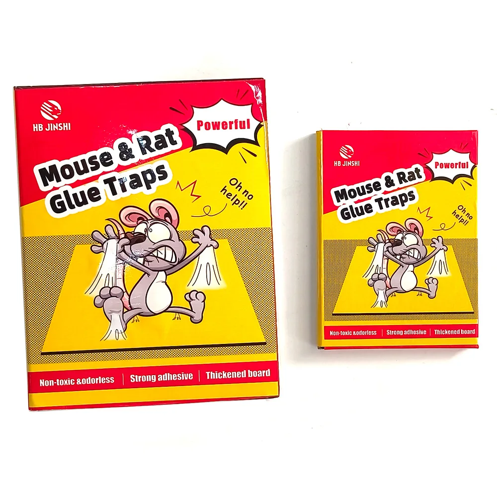 wholesale Mouse catcher pad paper Rat sticky trap book glue board mice sticker rodent repellant mouse glue trap