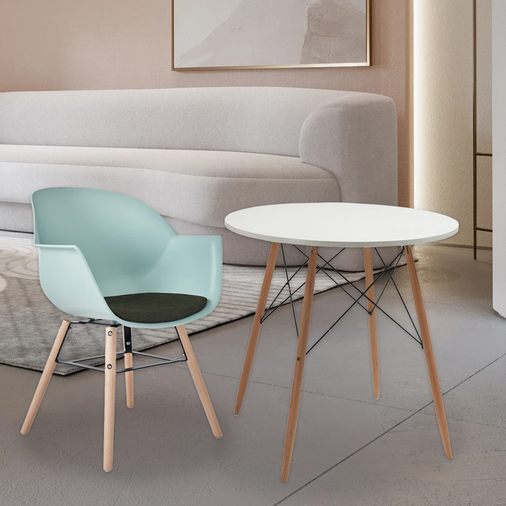 luxury conference table dining room table nordic modern round wood coffee table