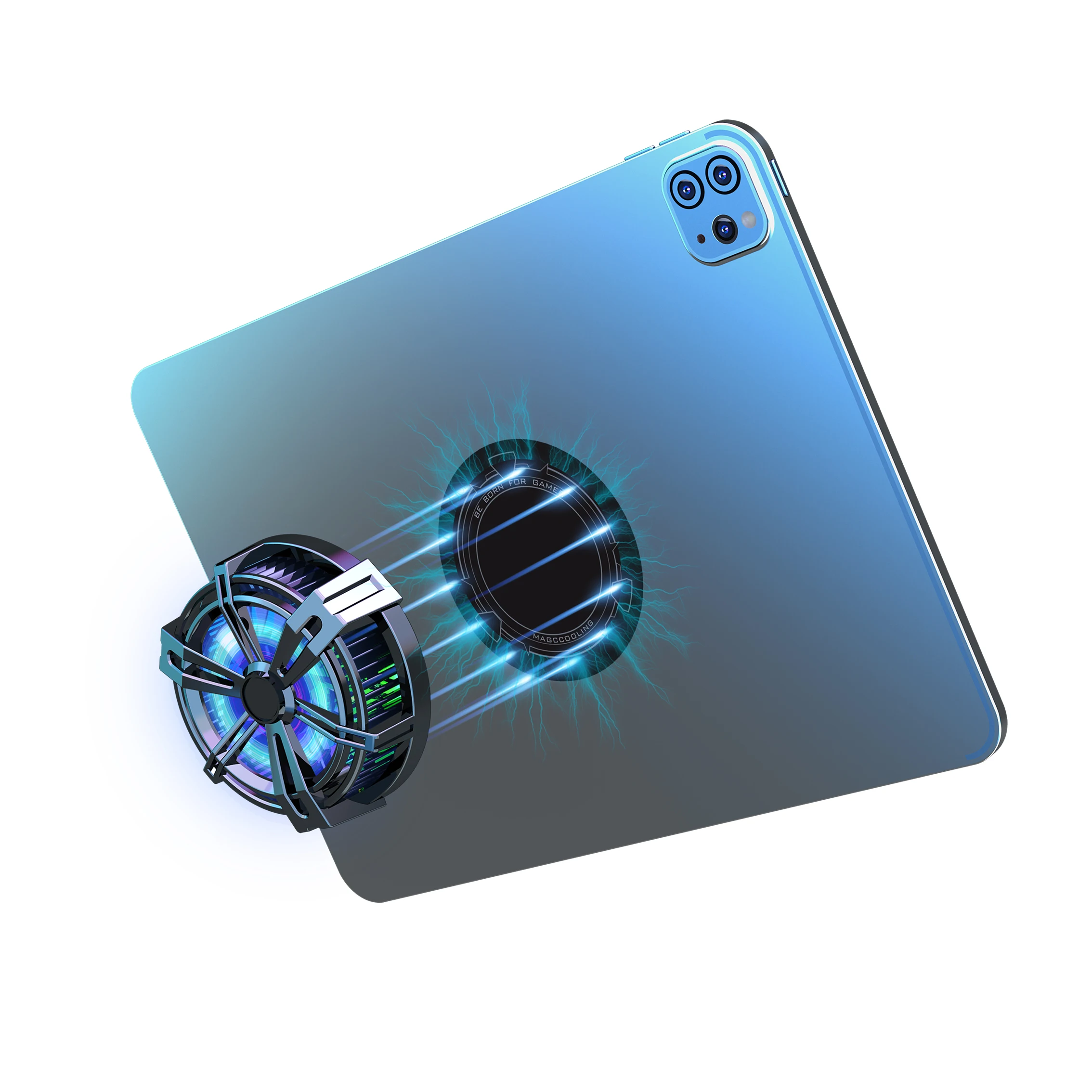 X12 Radiator cooler for phone mobile Pad refrigerator cooling fan phone semiconductor magnetic radiator