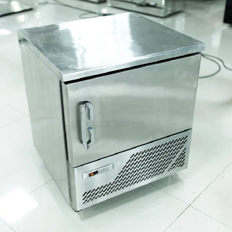 commercial 5 Trays  Chiller Fast Freezing Small Blast Freezer For Sale -45 degree blast chiller