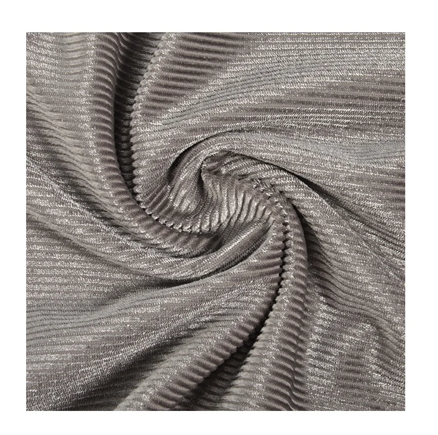 new sample stripe ks fabric elastic fabric mult color customized fabric for dress