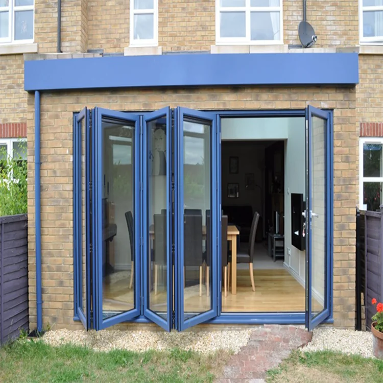 10 Year Warranty Anodized Economic Folding Exterior Bifold Door