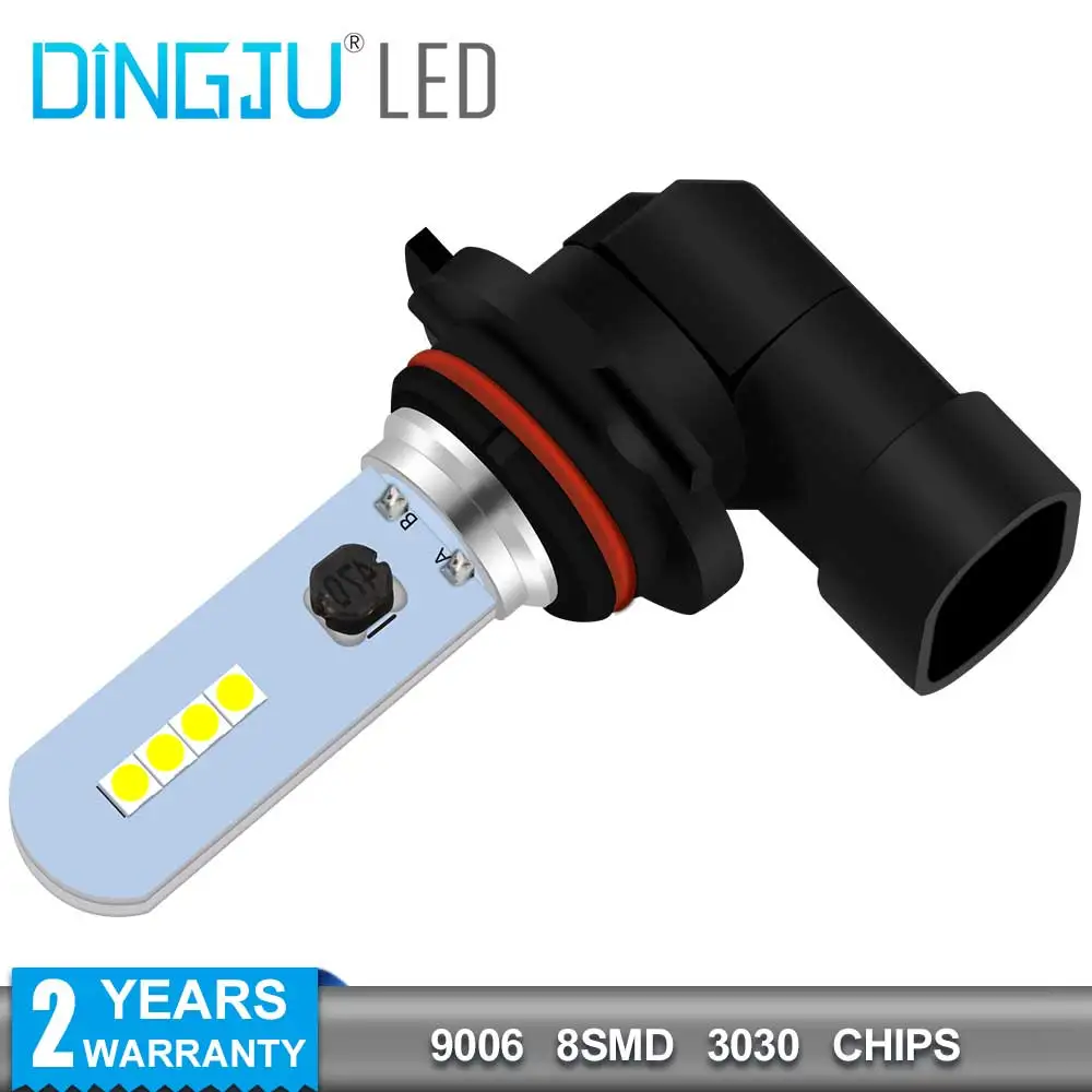 
Super White 5.5W 478LM H7 H8/H11 HB4 9005 9006 Led Fog Lights Bulb 3030 8SMD Car Driving Running Lamp 6185K DJ033-9006 