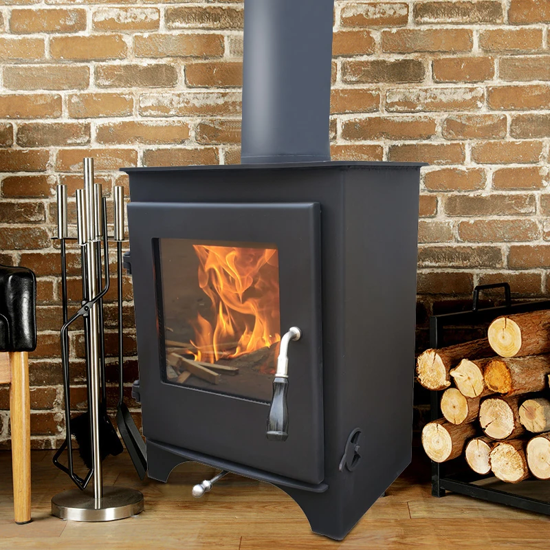 Factory cheap price cast iron wood burning stove indoor heating fireplace