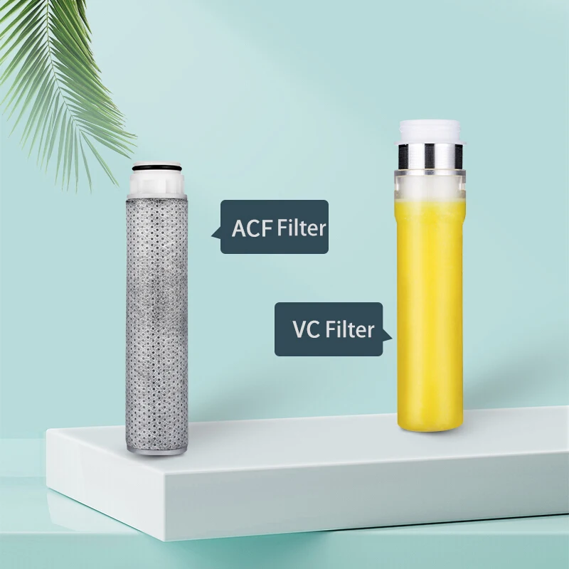 VC/ACF Filter Shower Head Replacement Aroma Korea Vitamin C Cartridge for Bath Showerhead refill Activated Carbon Filter