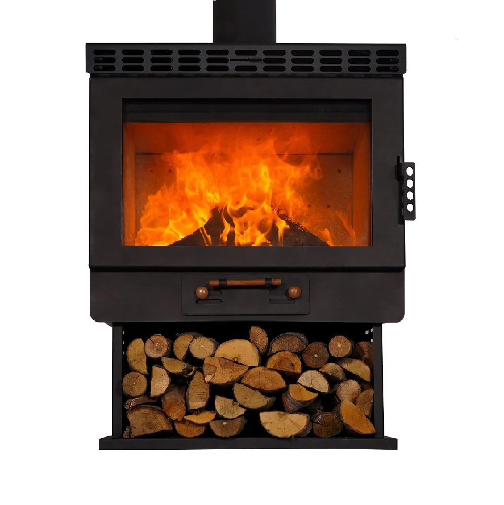 Adorefires Wood Burning Stove Fireplace Fire Heaters Gas Fireplace Cast Iron Indoor for Home Use