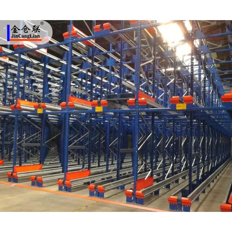 Heavy Duty Robot Pallet Radio Shuttle Racking Shelves Warehouse Shelving Racks For Sale