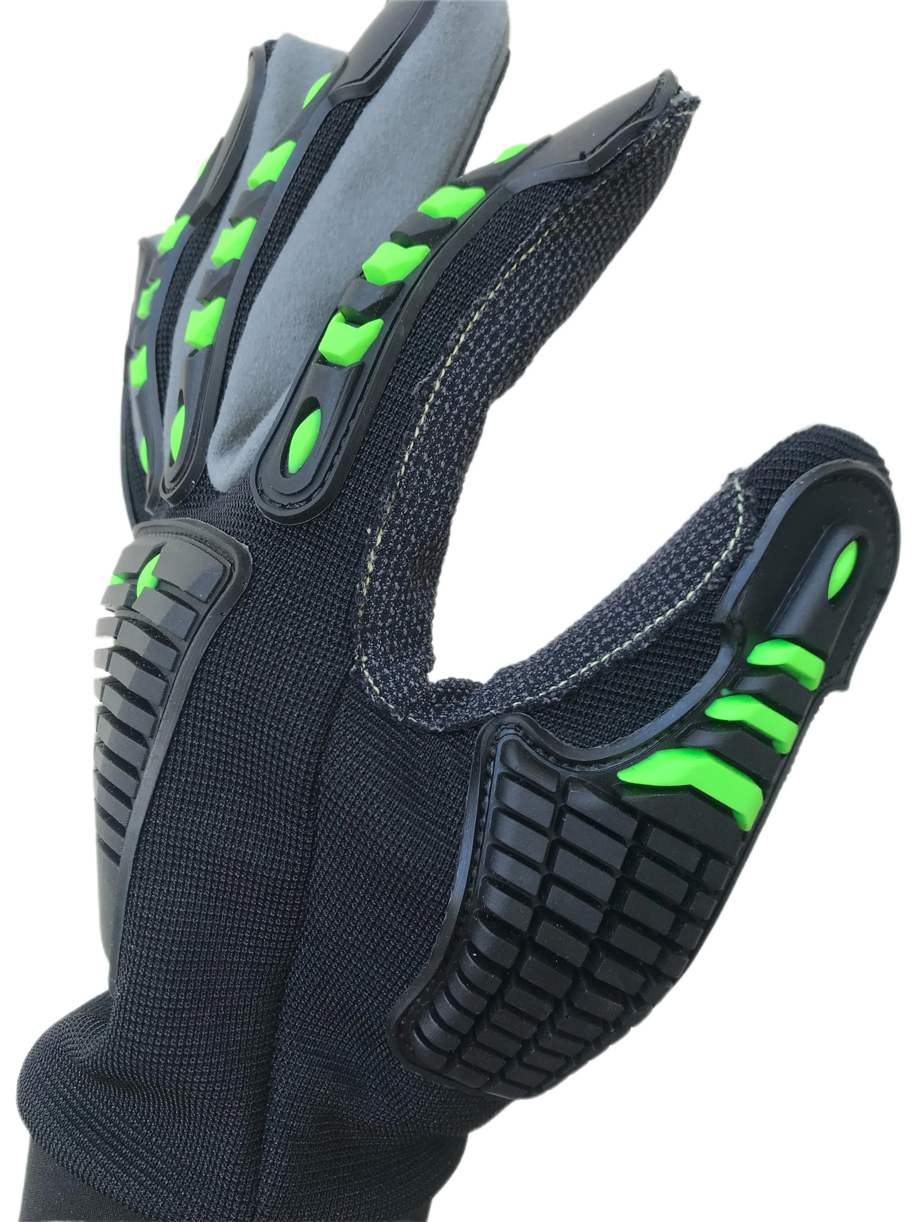 Custom Design Wholesale TPR Anti Impact Construction Hand Protection Gloves Anti Impact Resistant Mechanic Work Gloves