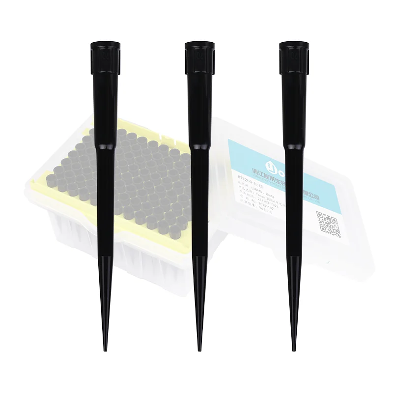 Laboratory Medical Hamil tons Conductive Pipette Tips Long Style with Filter 300UL Micropipette