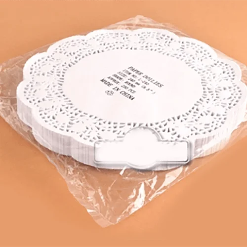 Высококачественная недорогая Экологически чистая кружевная бумага Doily/круглый Дойли/Одноразовая для торта