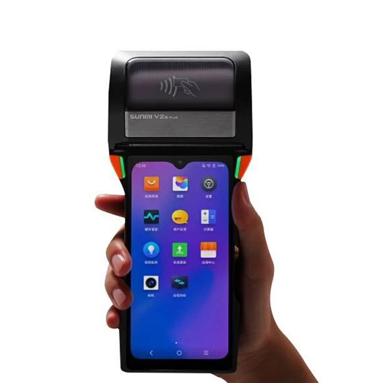 SUNMI V2S PLUS Android 11 5G Wifi BT all in one Pos Machine Portable Cash Register Handheld Mobile Pos Terminal