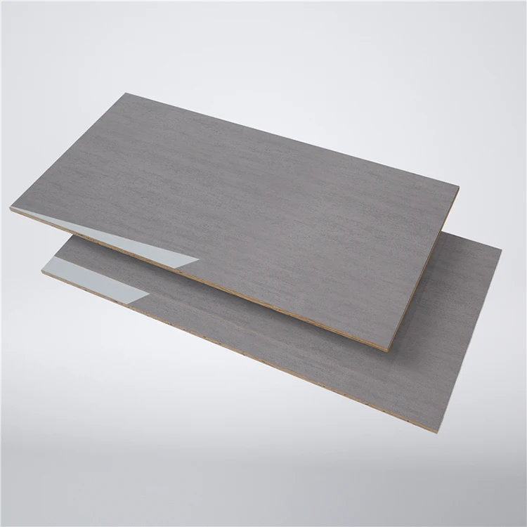 18mm UV coated high gloss melamine faced UV melamine plywood MDF for indoor decoration