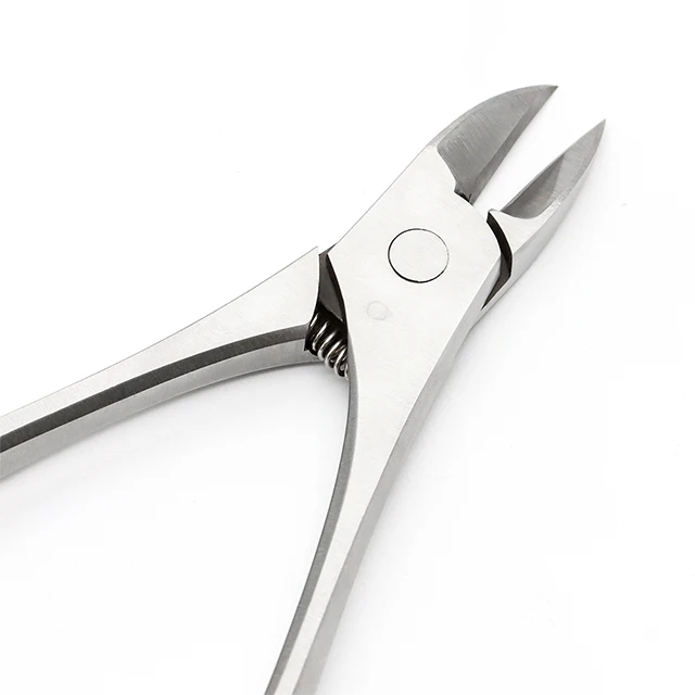 Ultra Sharp Professional Stainless Steel Manicure Nail Cutticle Spring Pedicure Podiatry Nippers For Nails