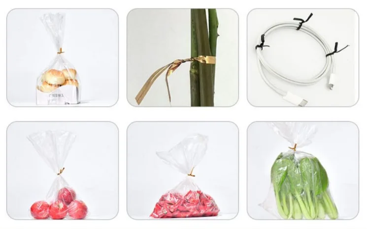 Intelligent Bread Bag Twist Tie Machine Golden Thread Candy Tying Machine Automatic Wire Twisting Tie Machine