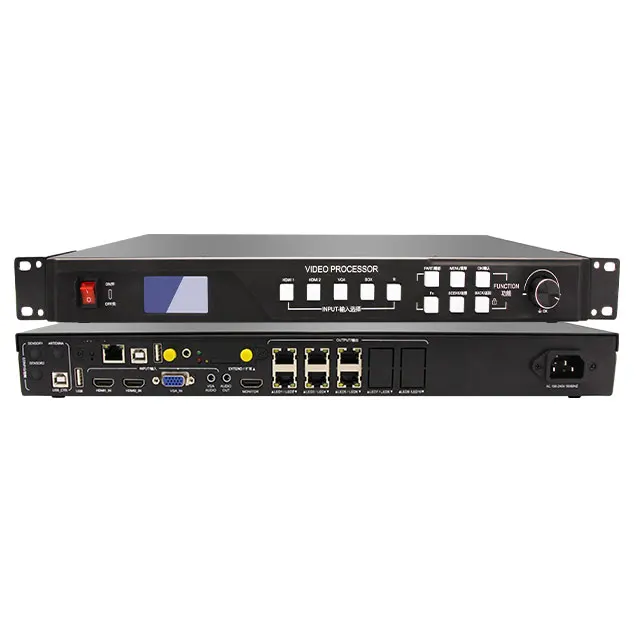 Professional Full Color LED Display Screen All-in-One Controller LED Video Processor