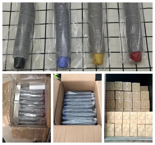 37mm Coffee Pod Packaging Empty Nespresso Aluminum Foil Coffee Capsule With Sticker