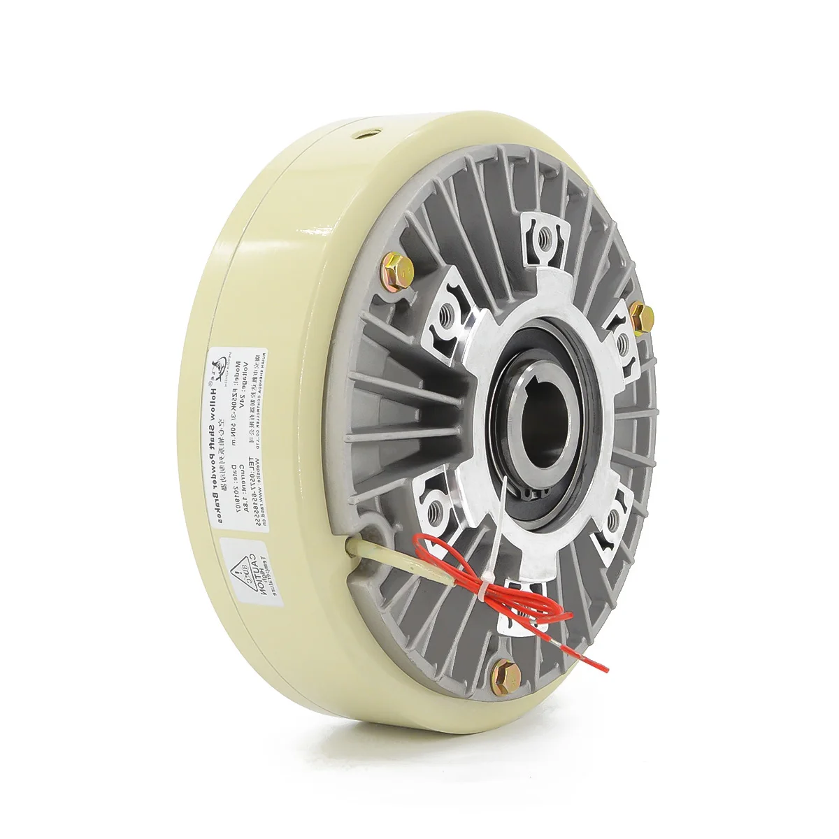 SHENGDA Manufacturing Packing Machinery Parts 6N.m Hollow Shaft Magnetic Powder Brakes