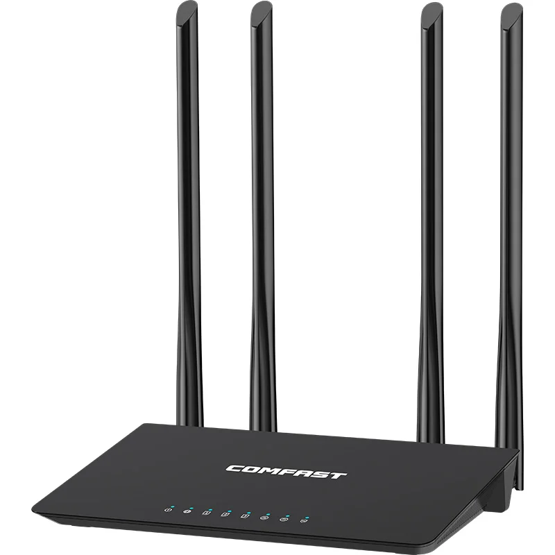 COMFAST 4-портовый 1200 Мбит/с 2 4 ГГц 5 8 двухдиапазонный QOS MU-MIMO гигабитный Wi-Fi маршрутизатор беспроводные маршрутизаторы CF-WR619AC V2