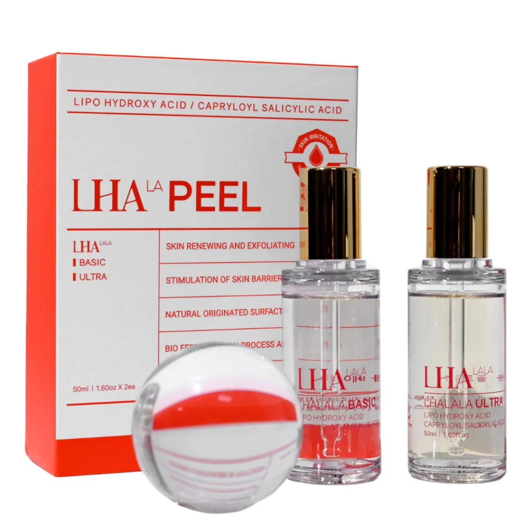 korea original lhala peel skin set