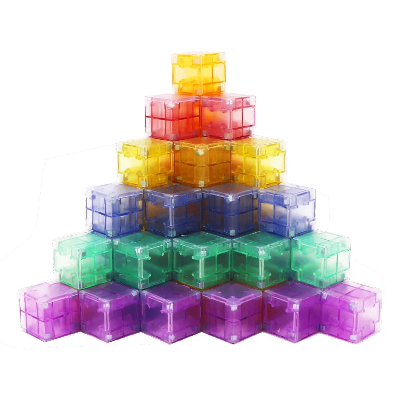 Wellbbplay 20pcs Magnetic Blocks Building Mine Magnet cube World Set  Kids Games Toys for 3+ Years Old Girls