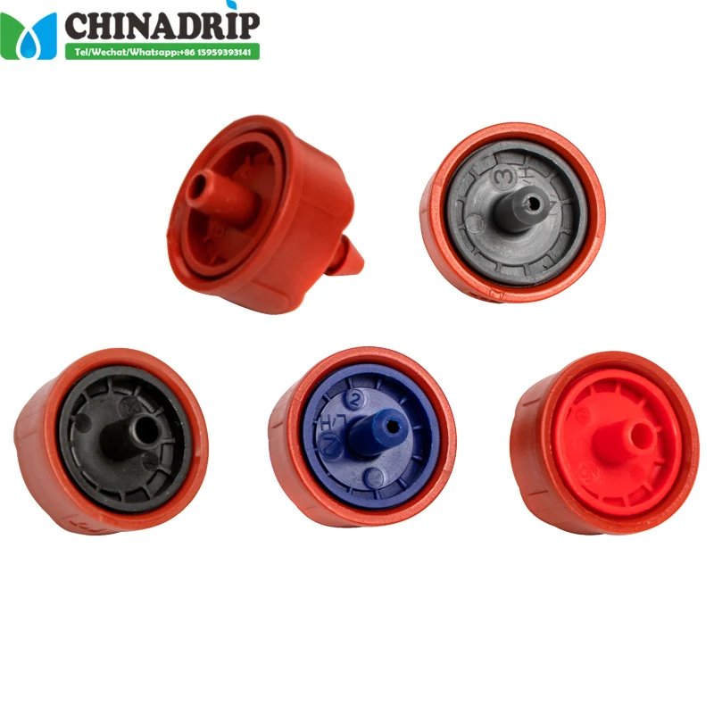 Agriculture Pressure Compensation Drip Emitter Farming Drip Irrigation System Button PC Online Dripper