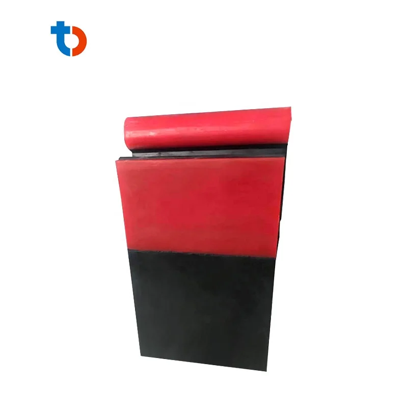 Sbr rubber sealing conveyor belt polyurethane side skirting rubber roll