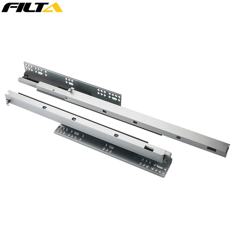 Filta hardware китайская фабрика телескопическая самозакрывающаяся сверхпрочная мягкая закрывающаяся подставка