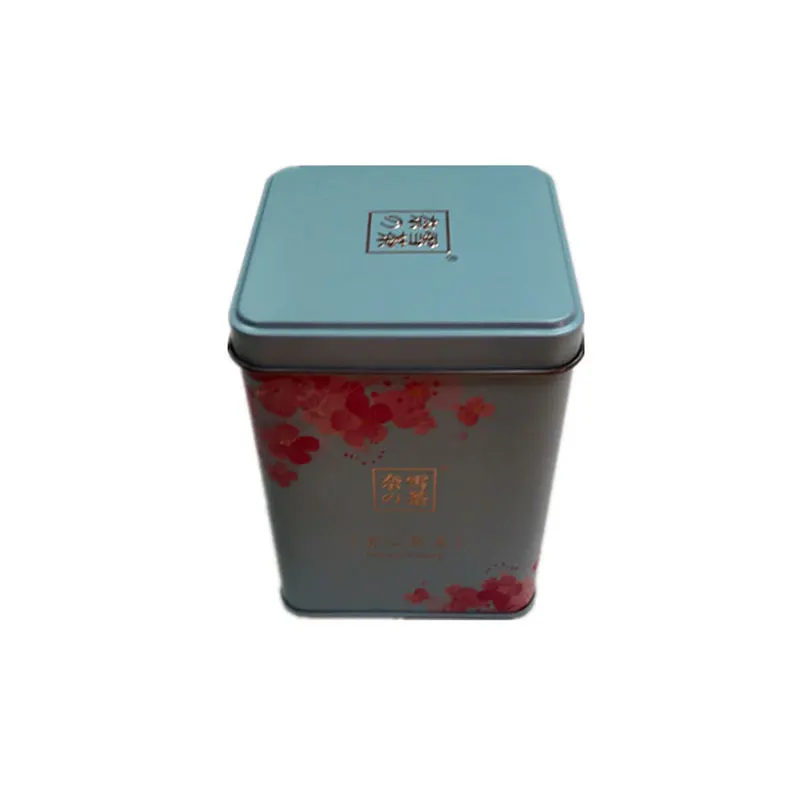 Wholesale Tea Cans Metal Tin Box Candy Storage Container Gift Jars Iron Box tea Packaging Organizer