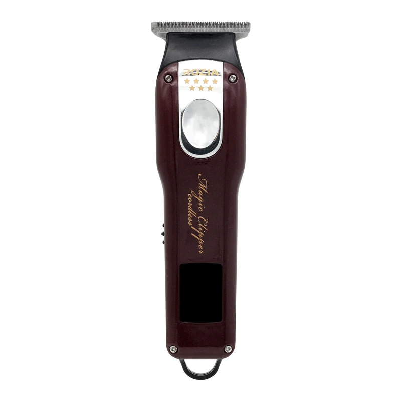 professional portable low noise high quality beard trimmer and hair clipper with LED display for men