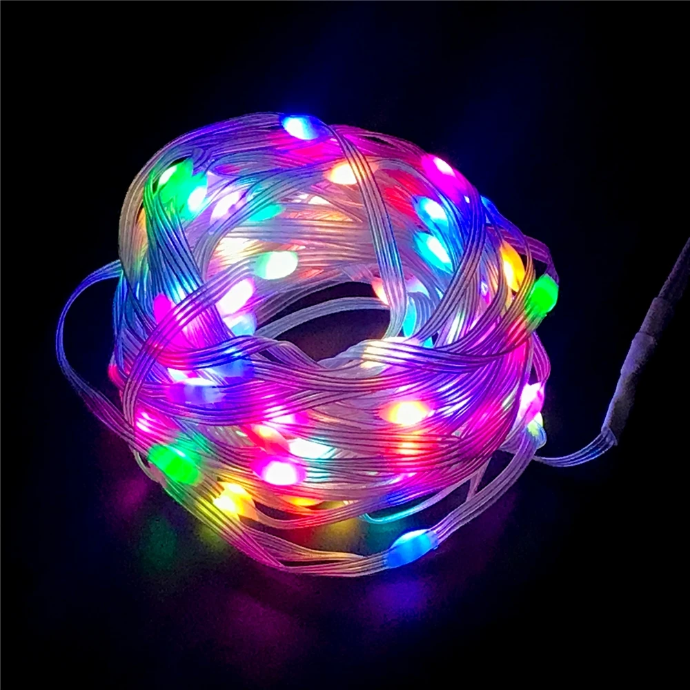 Decor Festival 1M 10Leds/2M 20Leds/ 3M 30Leds Mini Micro Copper Wire Light Led Strip String Fairy Lights