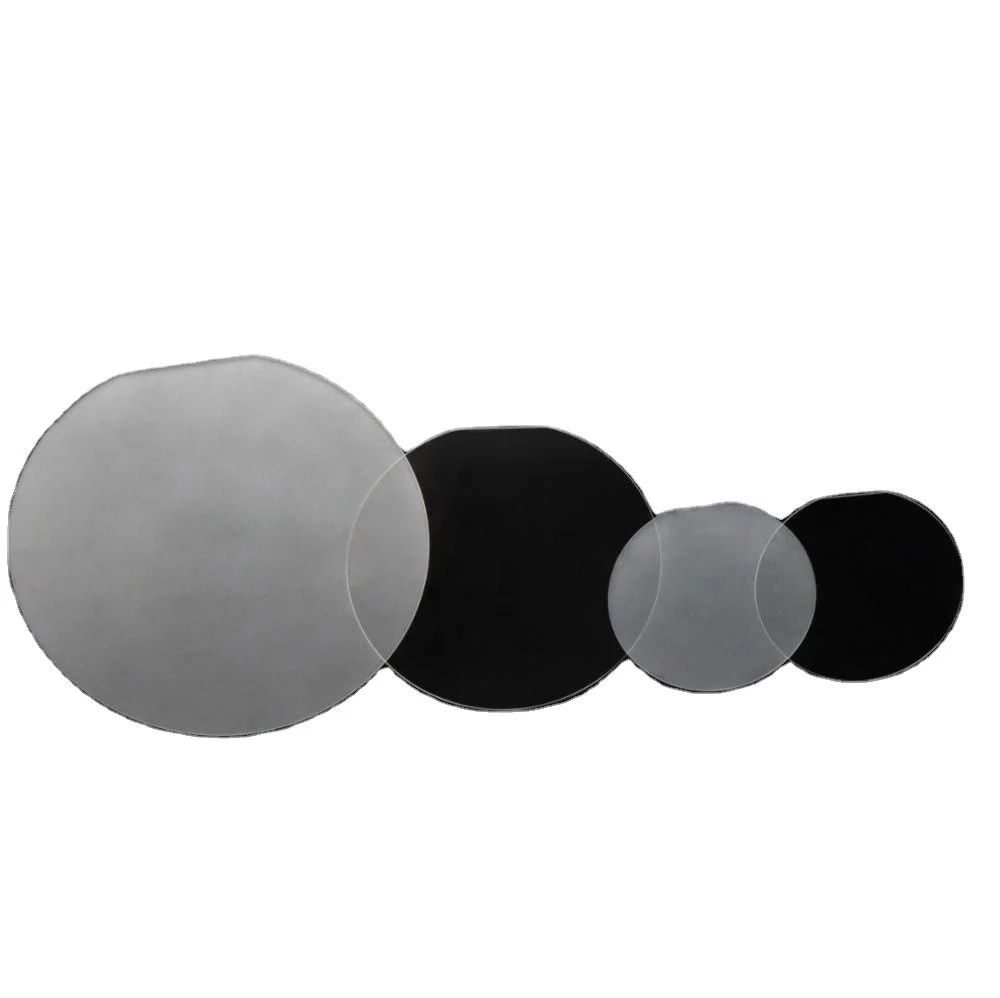 Semiconductor BF33 glass wafers 6 inch, 8 inch, 12 inch sliced edge Notch dust-free cleaning vacuum packaging
