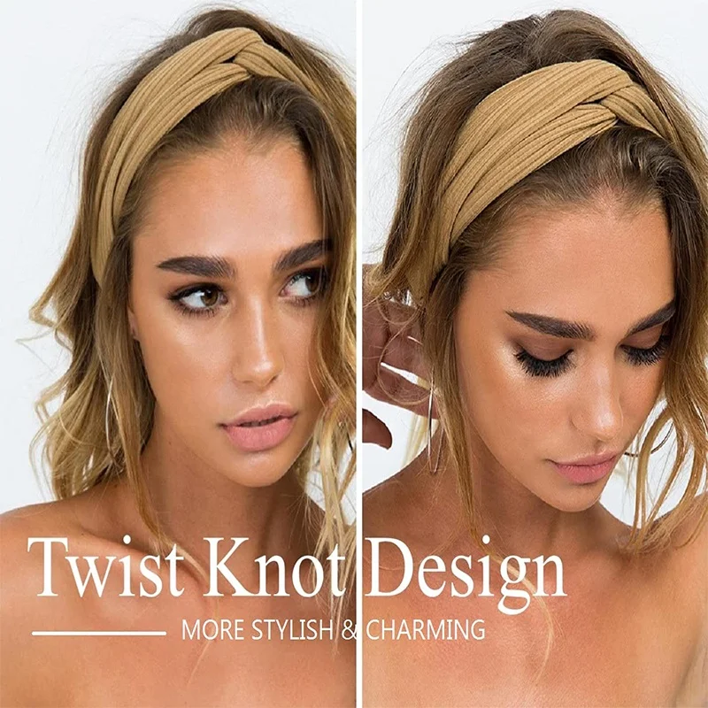 Fashion Women Girls Boho Knot Headbands Hair Bands For Women Head Wraps