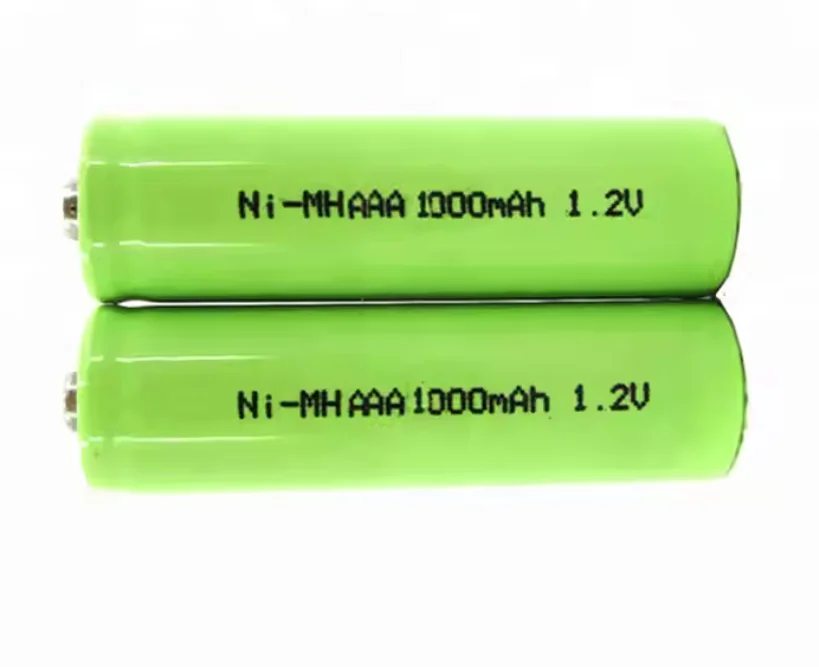 Никель-металлогидридные батареи (Ni-MH) AAA1.2V 1000mAh лучшие для аккумуляторов экологически чистые