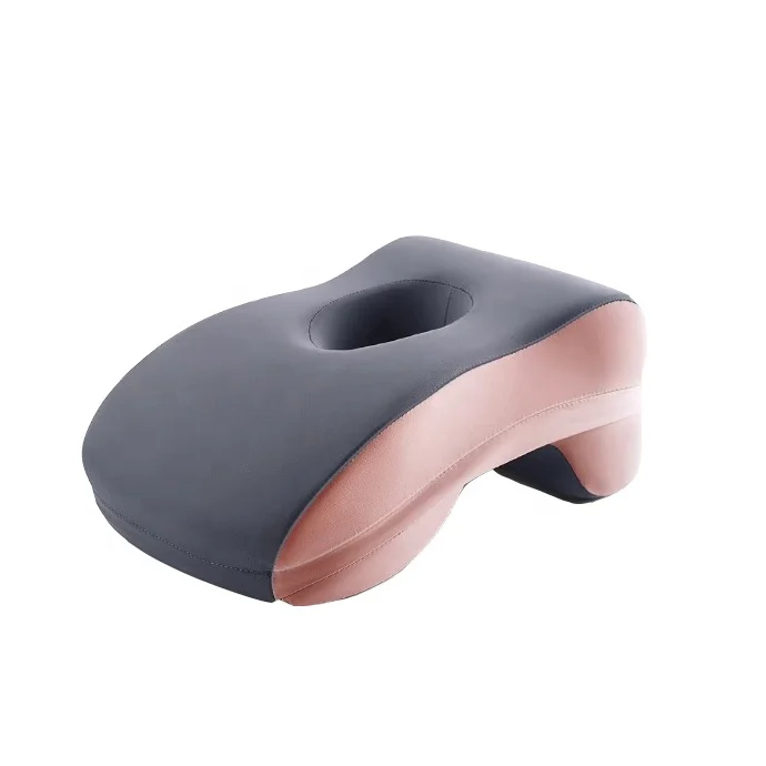 Factory Custom Summer Cooling Table Pillow Nap Pillow Memory Foam Soft ventilated Face Down Pillow for Sleeping