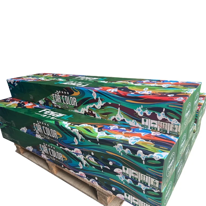 Color Automotive Wrap Film Vinyl Car Wrap Film car warp High Gloss Car Stickers Vehicle Color Changing Film