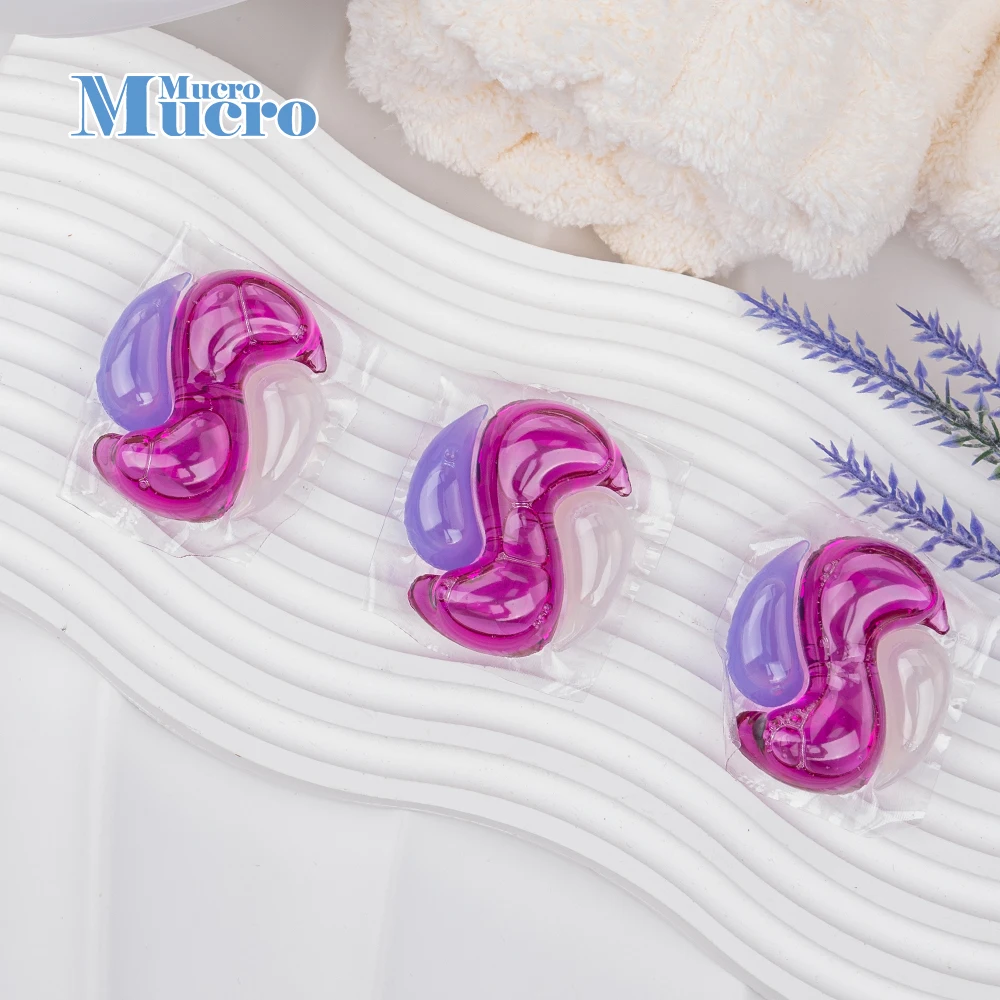 Anhydrous Enzyme 99% Deep Stain Removal Sterilization and Disinfection Laundry Detergent Pods