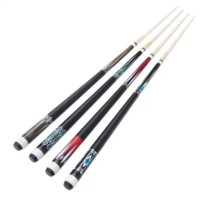 China Factory Custom Logo Snooker Cue 3/4 Jointed Woods Snooker Stick billiard cues for sale