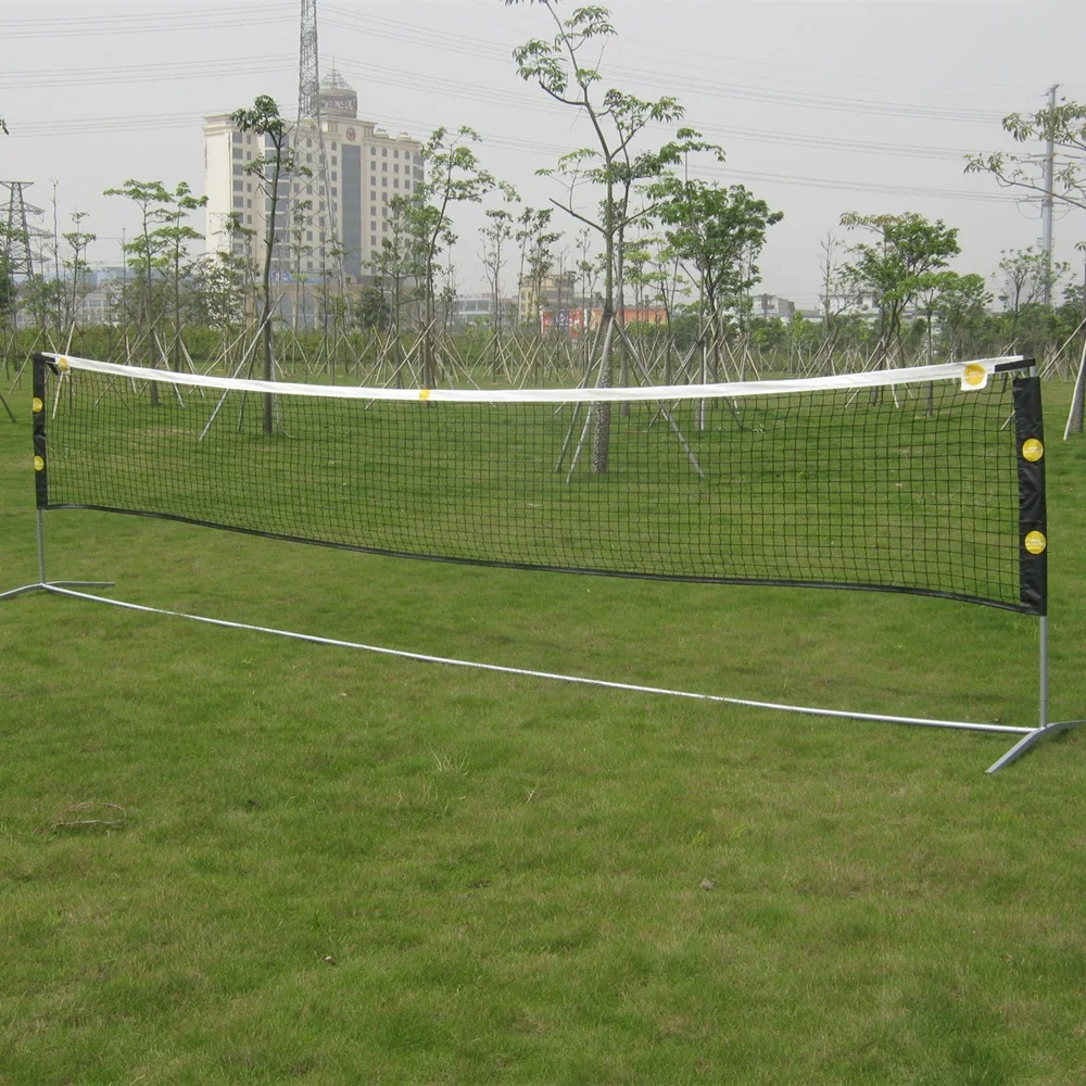 Cheap Custom Length Durable Commercial Material 18FT Paddle Beach Portable Pickleball Net System