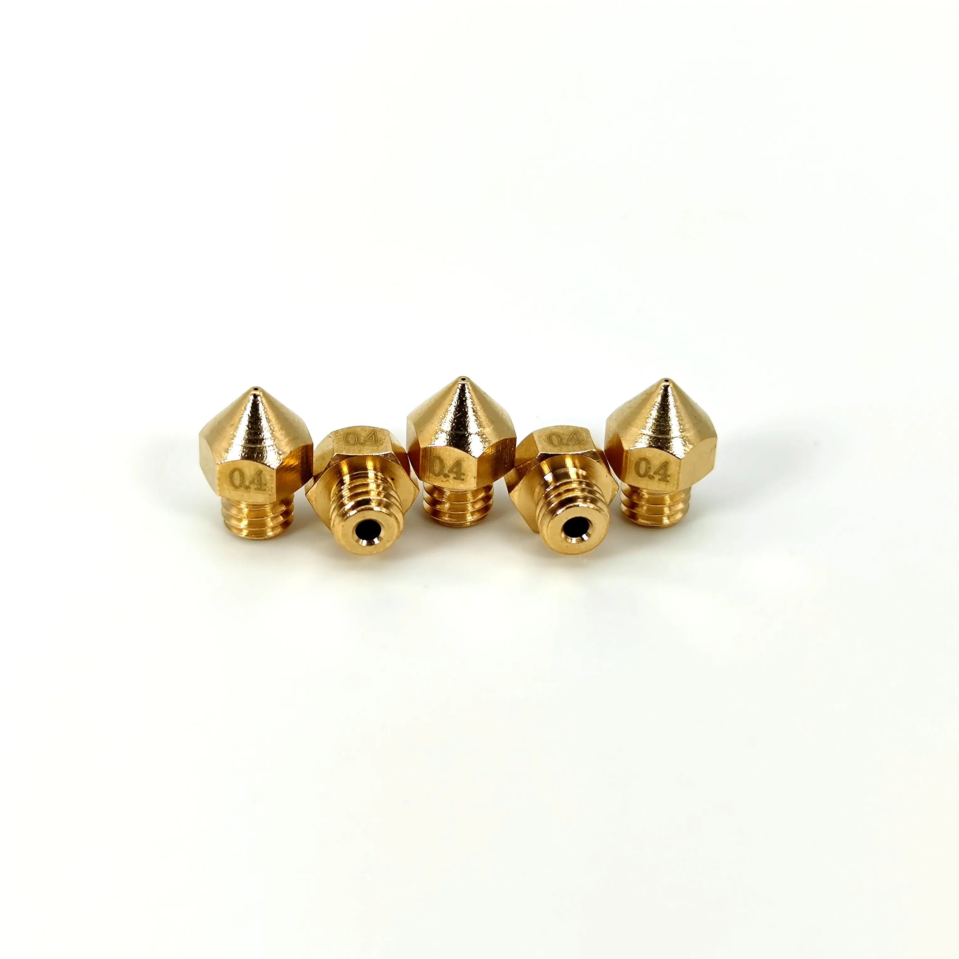 3D printer E3D V6 Brass nozzle 3D printer Brass nozzle CR10 Extruder Brass nozzle