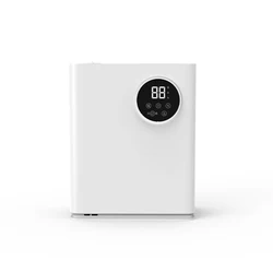 Ultrasonic cool & warm mist UV lamp sterilization remote control 4.5L top fill design sleep mode household humidifier