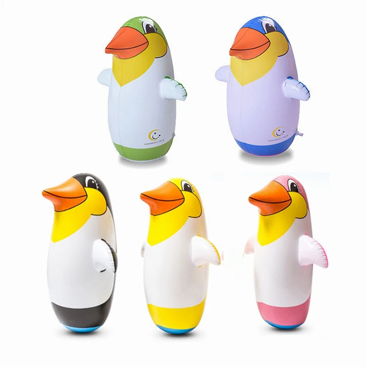 
Best Selling Inflatable Toy Pvc Penguin Tumbler For Wholesale 