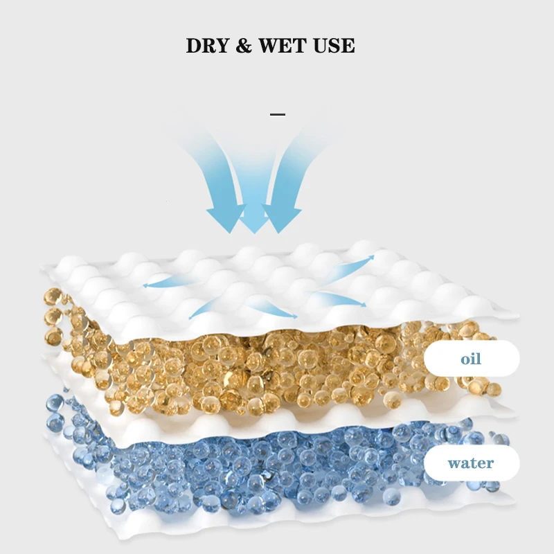 Wall-mounted design hanging tissue/paper towel factory direct price oil absorb Disposable kitchen cleaning tissue Paper